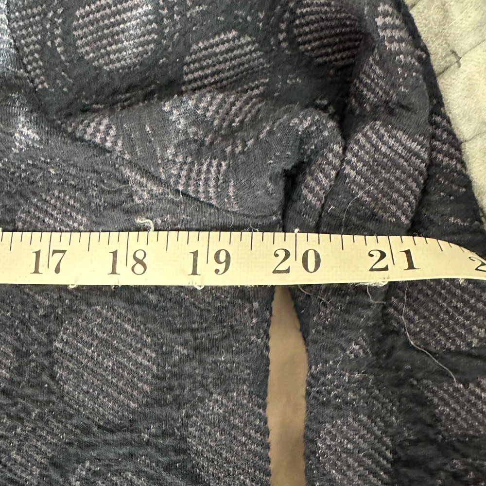 Cut Loose Blue Patterned Top 3/4 sleeves Small - Picture 3 of 6